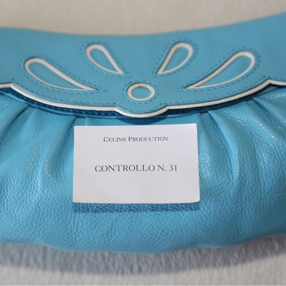 Authentic Celine shoulder hobo bag Made in Italy - Picture 8 of 9